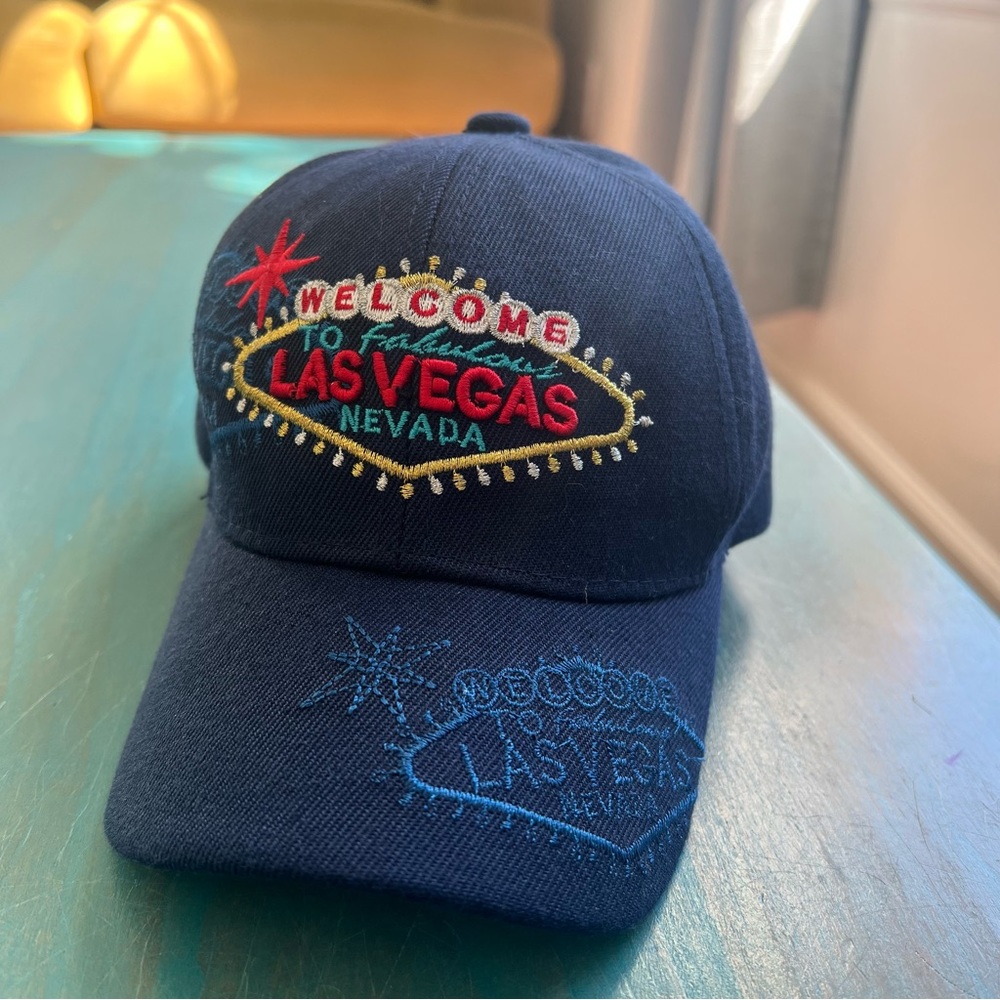 Welcome to Fabulous Las Vegas Nevada Navy Adjustable Baseball Cap Hat